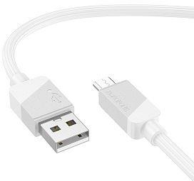 BOROFONE (6941991114052) BX107m , для micro USB , 1 м White