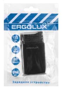 ERGOLUX (15107) ELX-РA01P-C02 ПРОМО (Сетевой адаптер 10Вт 1USB, 100-220В, 5V/2А, Черный, Пакет)