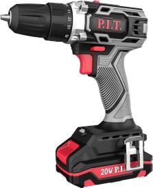 P.I.T. Дрель аккум. PBM20H-10B/1 (20В, 30Нм, патрон 10 мм, 2 ск, 1 акб 2Ач, ЗУ, кейс)
