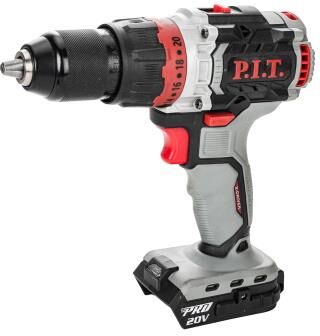 P.I.T. Дрель ударная аккум. бесщёточная PSB20H-13C X-DRIVER SOLO (20В, 110Нм, мет патрон 13мм, 2ск)