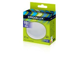 ERGOLUX (14309) LED-GX53-9W-GX53-6K