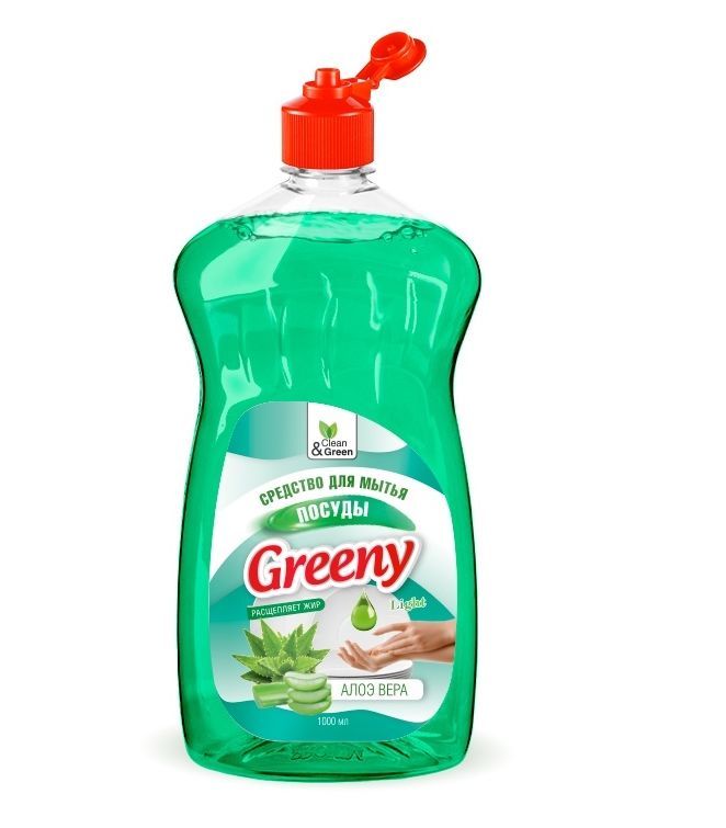AVS средство для мытья посуды \"Greeny\" 500мл. Средство для мытья посуды эконом 500 мл. Clean&Green сп8069. Средство для мытья посуды clean