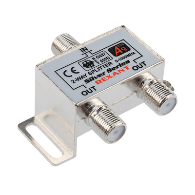 REXANT (05-6101) делитель сигнала на 2 ТВ серебро