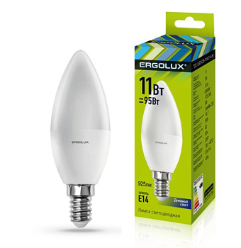 ERGOLUX (13620) LED-C35-11W-E14-6K