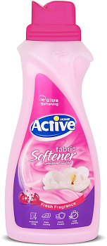 ACTIVE Кондиционер для белья "Роза" 1000 мл Pink (12/480) 521501041