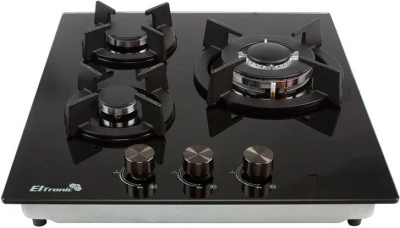 ELTRONIC (33-10) 3 конфорки , черный