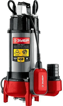 ЗУБР НПФ-450-Р 450 Вт, фекальный