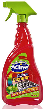 ACTIVE Средство для чистки кухонных поверхностей 700 мл. Спрей Red (512501101)