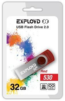 EXPLOYD 32GB 530 красный