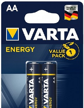 VARTA LR6 AA BL2 ENERGY ALKALINE 1.5V (4106) (4106213412)