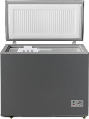 БИРЮСА W155KX 145л (ларь, глухая крышка) графит