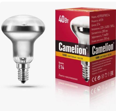 CAMELION (12658) 40/R50/FR/E14 - зеркальная
