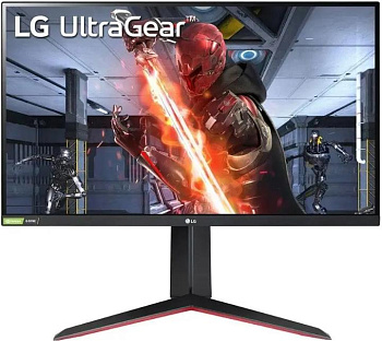 LG 27 27GN65R-B, 1920x1080, IPS, 144Hz, HDMI+DP ,pivot, black