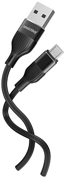 SMARTBUY (iK-12-S72b) S72 MicroUSB черный, 2.4 А, сил., 1м