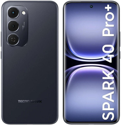 TECNO Spark 40 Pro+ 8/256Gb Black