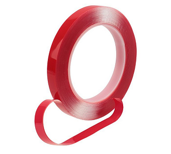 REXANT (09-6512) скотч двухсторонний ,прозрачный 12мм*5м (5)
