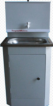 ТЕРММИКС Умывальник без ЭВН. Нерж Белое серебро