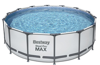 BESTWAY Бассейн с набором 427*122 см Steel Pro Max Bestway 5612X (008920)