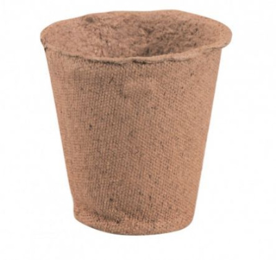 RUSSIA Горшочек для рассады, 80х80 мм, торфяной 64364