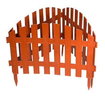 PALISAD Забор декоративный Винтаж , 28 х 300 см, терракот 65015