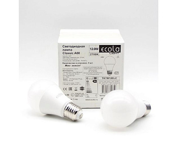 ECOLA TK7V12ELC LIGHT CLASSIC LED 12W/A60/E27/4000K