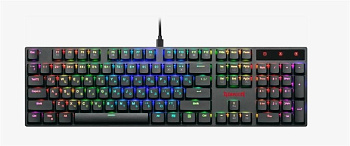 REDRAGON (78118) Apas RGB, тонкая,104 клавиши