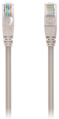 SMARTBUY (K-0950-100) литой UTP Кат.5e 5м серый