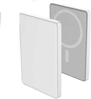 AKSBERRY (6900291910016) E501 с MagSafe 5000 mAh, серебристый