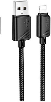 HOCO (6942007646116) X113i USB 2.4A для Lightning , черный