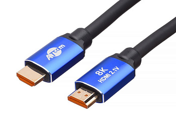 ATCOM (AT8883) HDMI 3 м (HIGH speed, Metal gold, блистер) 8K VER 2.1