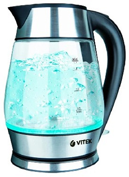 VITEK VT-7037 TR (1,8л. стекло)