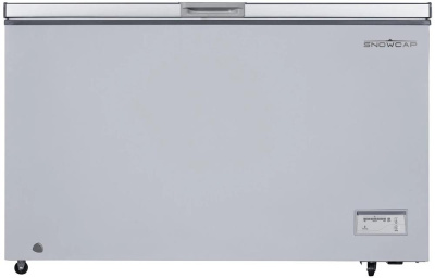 SNOWCAP CF-400 ЕS (ларь, глухая крышка) 380л серебристый
