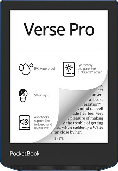 POCKETBOOK 634 Verse Pro Azure (PB634-A-WW)