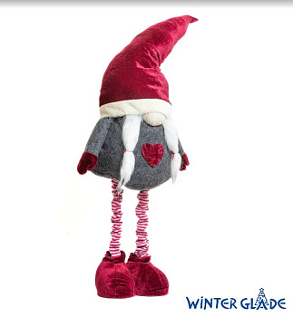 WINTER GLADE Фигурка Гном 125 см на телескопических ногах F24125