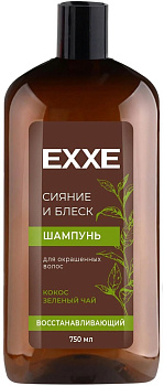 MASTER FRESH С0008437 EXXE "Сияние и блеск" Восстанавливающий для окрашенных волос, 750 мл