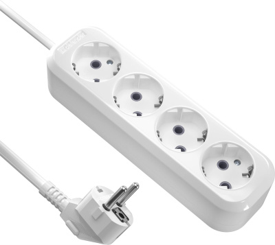 DEFENDER (99377) R340 - 4 розетки - 5.0 м