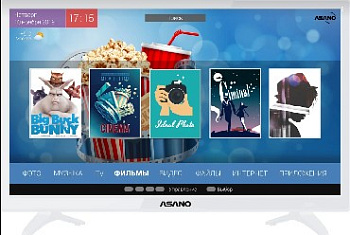 ASANO 24LH7011T-SMART белый