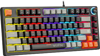 DEFENDER (45213) Wildfire GK-213 RU,чер/сер,82кн,TNT розов,1.5м