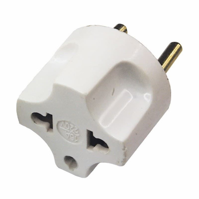 REXANT (11-1031) сетевой переходник "Питер" белый