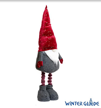 WINTER GLADE Фигурка Гном 95 см на телескопических ногах F2095