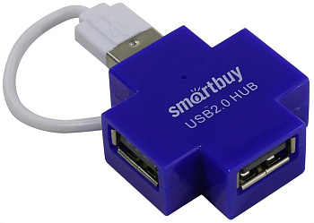 SMARTBUY (SBHA-6900-B) 4 порта синий