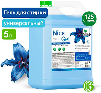 CLEAN&GREEN CG8286 Nice Gel универсальный (концентрат) 5л (ПЭНД)