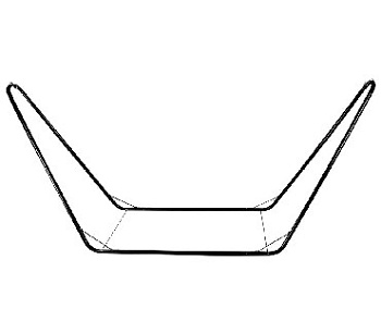 ЭКОС HS-03 Стойка для гамака 280x120x80см (004983)