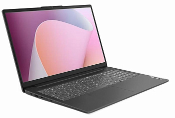 LENOVO 15.6 IdeaPad Slim 3 15AMN8 Black (Ryzen 3 7320U/8Gb/SSD256Gb/noOS)(82XQ007WRK)