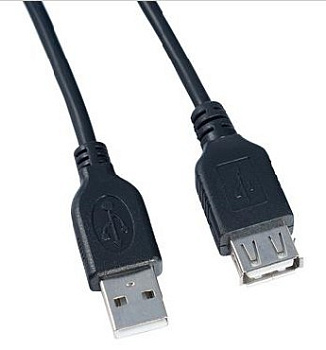 PERFEO (U4502) USB2.0 A вилка - А розетка 1 м