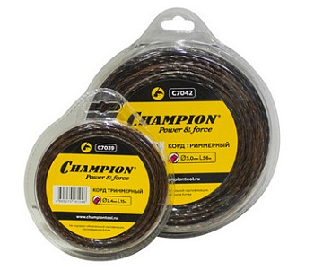 CHAMPION C7039 MAGIC 2.4мм*15м (витой квадрат)
