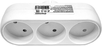 СПУТНИК SR203 10А 3 гнезда-розетки