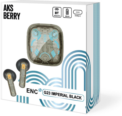 AKSBERRY (6900288020018) G23 TWS, чёрный
