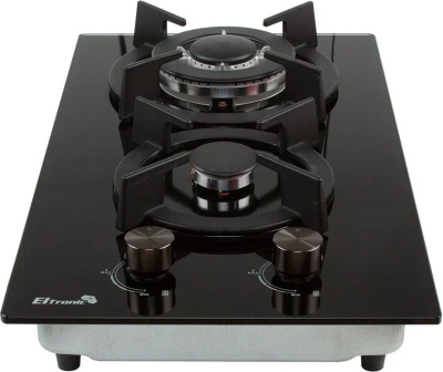 ELTRONIC (33-07) 2 конфорки , черный