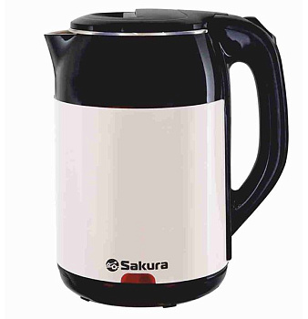 SAKURA SA-2168BW 1,8л черный/белый